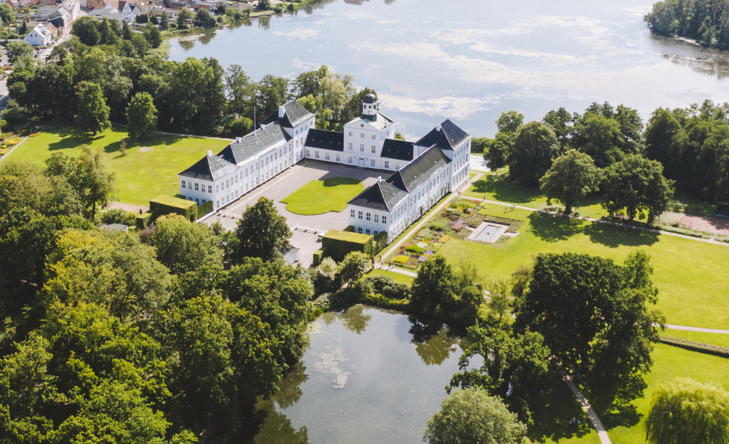 Slot Gråsten: Koninklijke zomerpracht